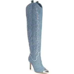 Gianni Bini Shoes Gianni Bini Katerinatwo Denim Rhinestone